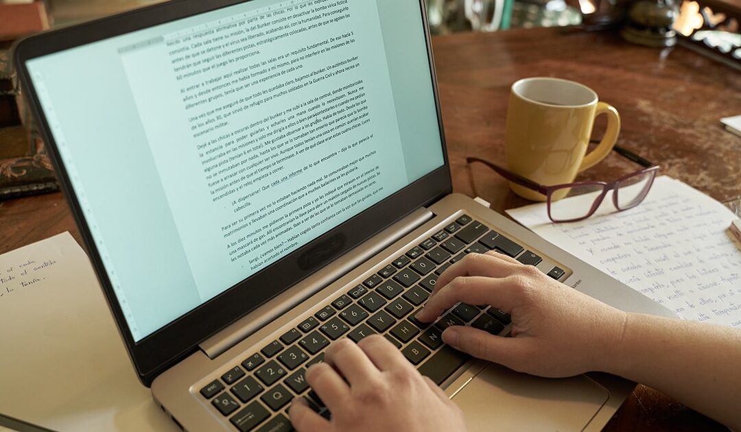Person using a laptop - Hidden Microsoft Word features you didn't know about